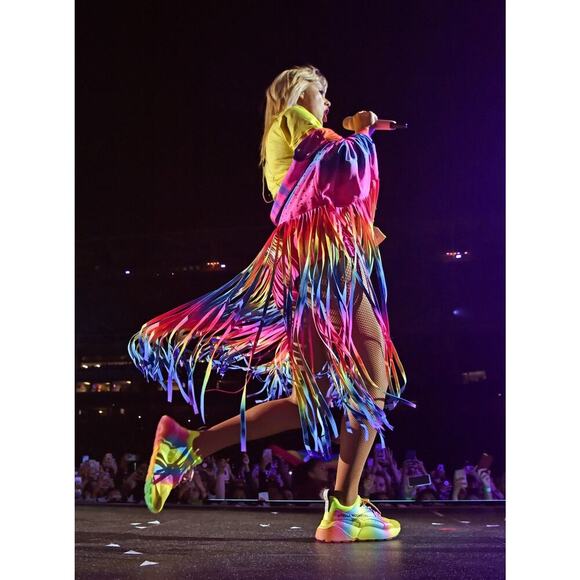 Stella McCartney Chunky Sneakers Rainbow Eclypse As Seen on Taylor Swift Size 6 - Picture 13 of 13